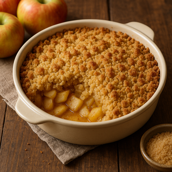 🍏 Crumble aux pommes : la recette réconfortante par excellence